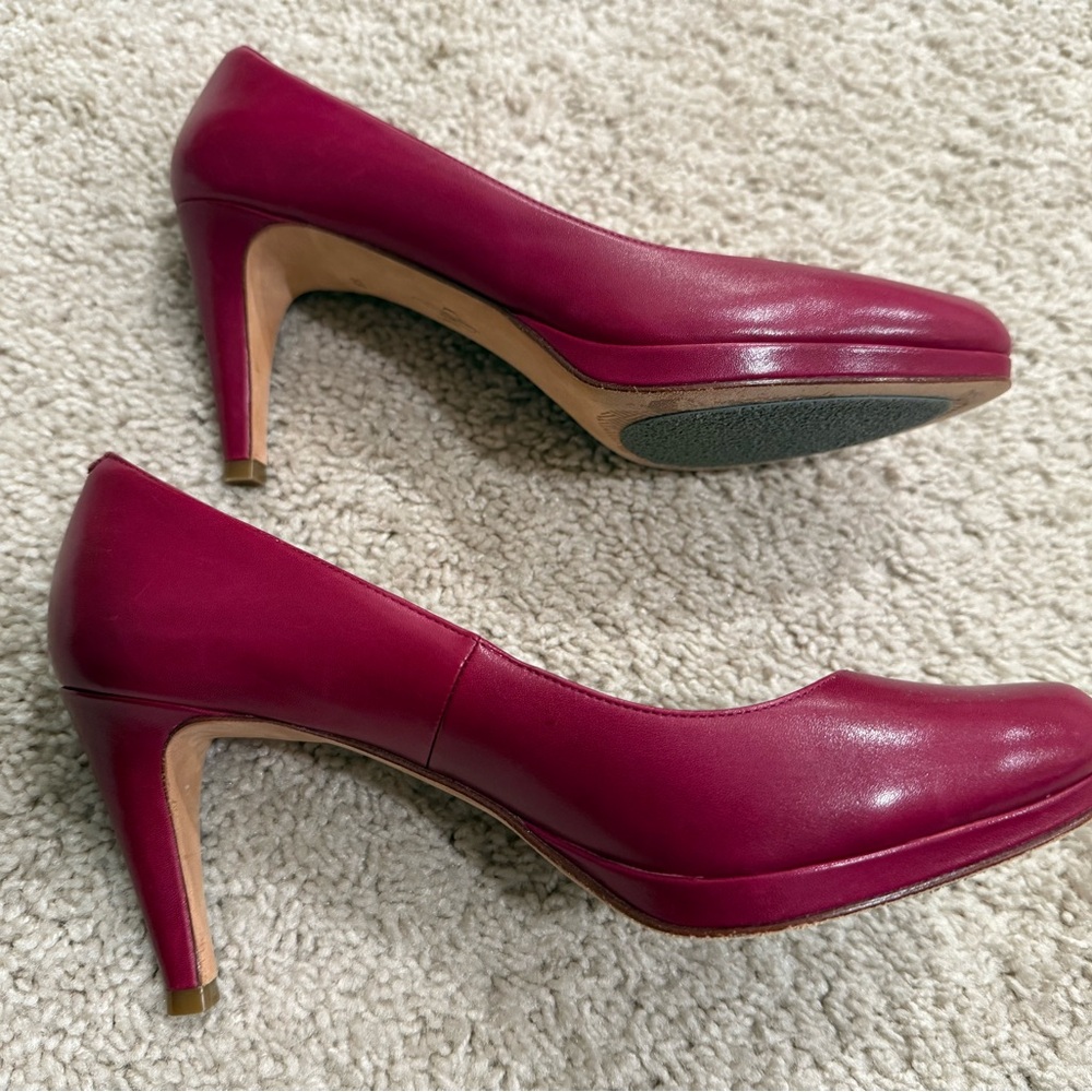 Cole Haan Burgundy Heels